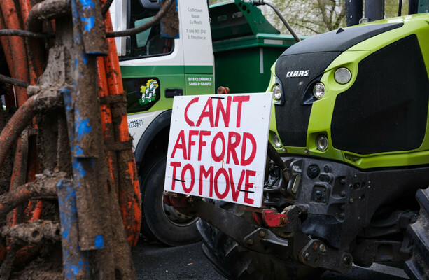 The fuel protests have intensified power struggles in Ireland's farming lobby