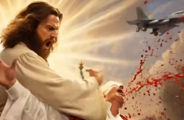 AI videos depicting Jesus Christ attacking Trump are 'disgusting and detached from reality'