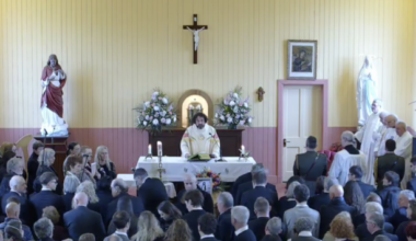 Crowds throng Gaeltacht church for funeral of Clannad co-founder and singer Máire Ní Bhraonáin - The Journal