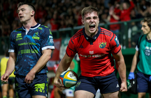 Munster deliver with 7-try win in Benetton · The 42