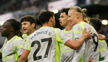 Man City leapfrog Arsenal to go top of Premier League table as Burnley relegated - The Journal