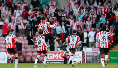 Derry City begin life at Celtic Park with battling win over Shamrock Rovers - The Journal