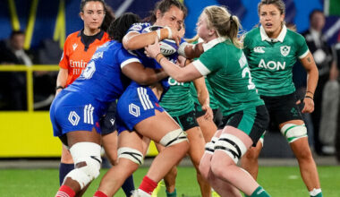 Ireland battle bravely but France eventually prevail with bonus-point win