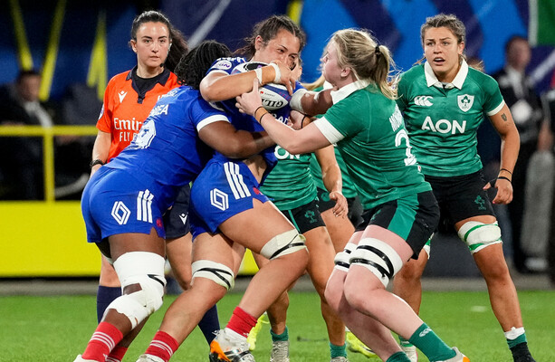 Ireland battle bravely but France eventually prevail with bonus-point win