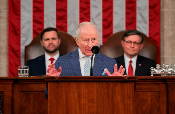 King Charles calls for Nato unity and support for Ukraine in address to US Congress