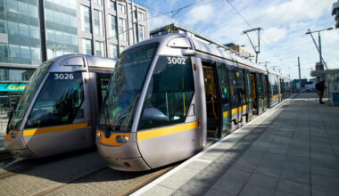 Luas Red Line services delayed following collision between car and tram - The Journal