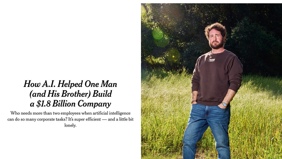 The back story behind the first “$1.8 Billion” dollar “AI Company”