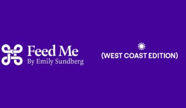 Feed Me West Coast: Joy is anti-inflammatory.