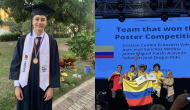 Cristian Echeverri, a young Colombian scientist.