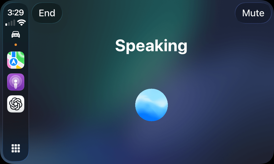 Roadtripping with ChatGPT Voice Mode