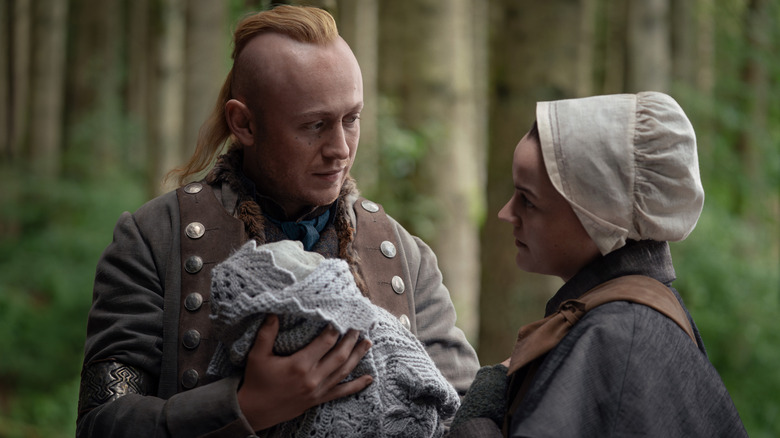 Ian, Rachel and Oggy in Outlander