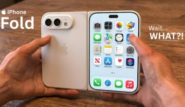 Side view of a phone frame without a SIM tray, highlighting an eSIM-only approach for the foldable iPhone.