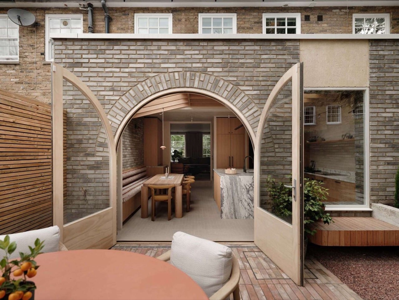 How Architects Turned a Postwar London Terrace Into an Open-Plan Home Without Touching the Facade