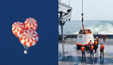 10-Parachute Landing System Successfully Tested For Gaganyaan Crew Module