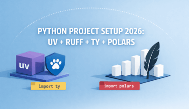 Python Project Setup 2026: uv + Ruff + Ty + Polars