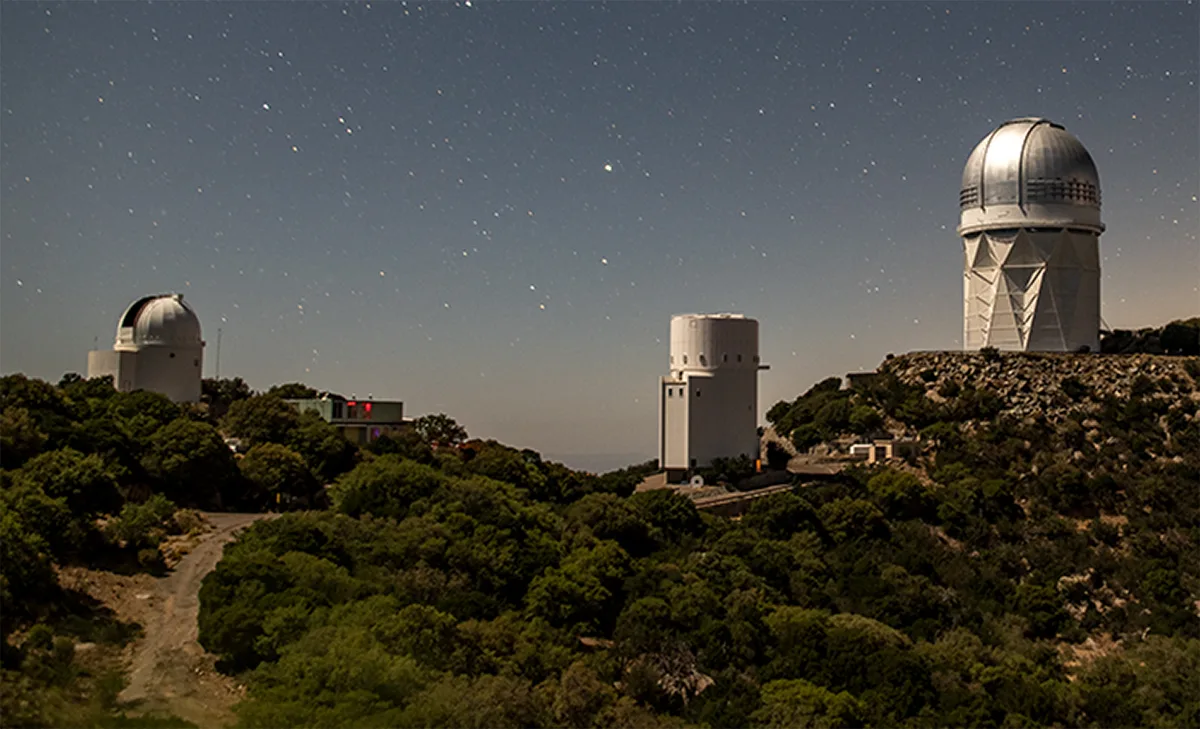 Kitt Peak at Night. Credit: National Optical-Infrared Astronomy Research Laboratory