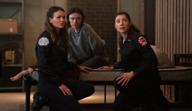 Chicago Fire's Hanako Greensmith, Jocelyn Hudon Talk Violet/Novak Love Triangle