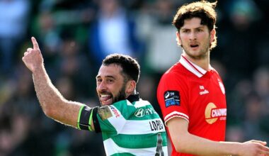 Shamrock Rovers beat Shelbourne, St Pats lose to Dundalk