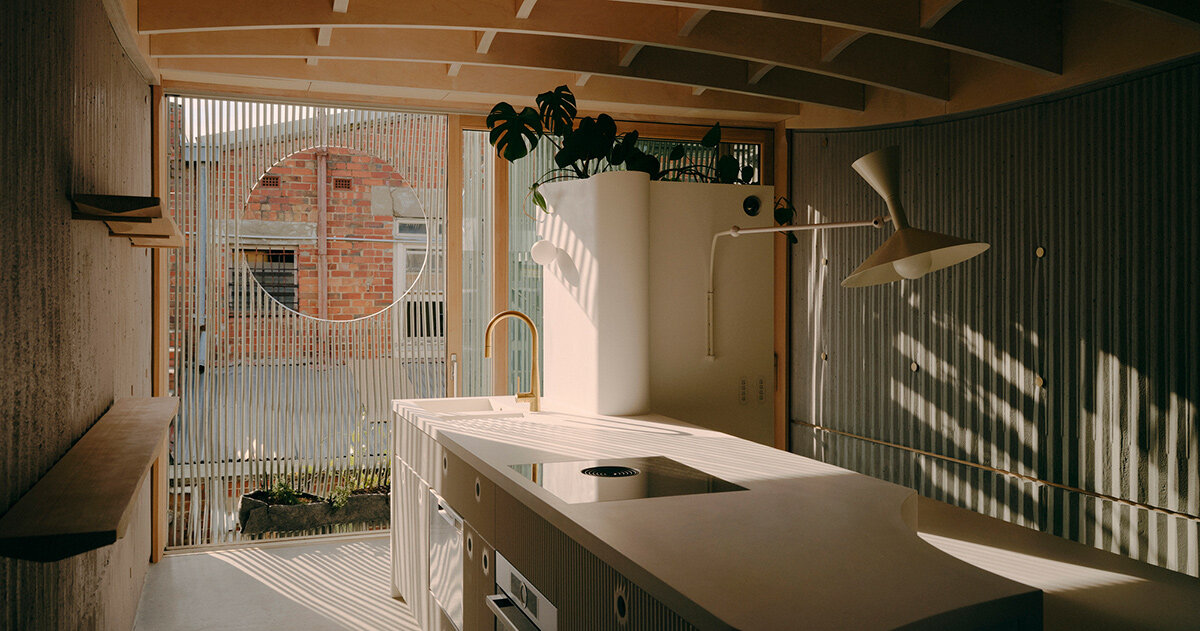 LLDS reworks 'northcote house' with robotically-milled interiors