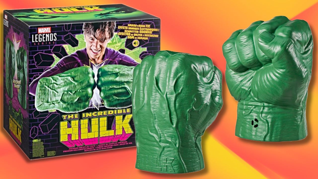 Preorders Are Live for the Marvel Legends Series Incredible Hulk Fists – Out in July