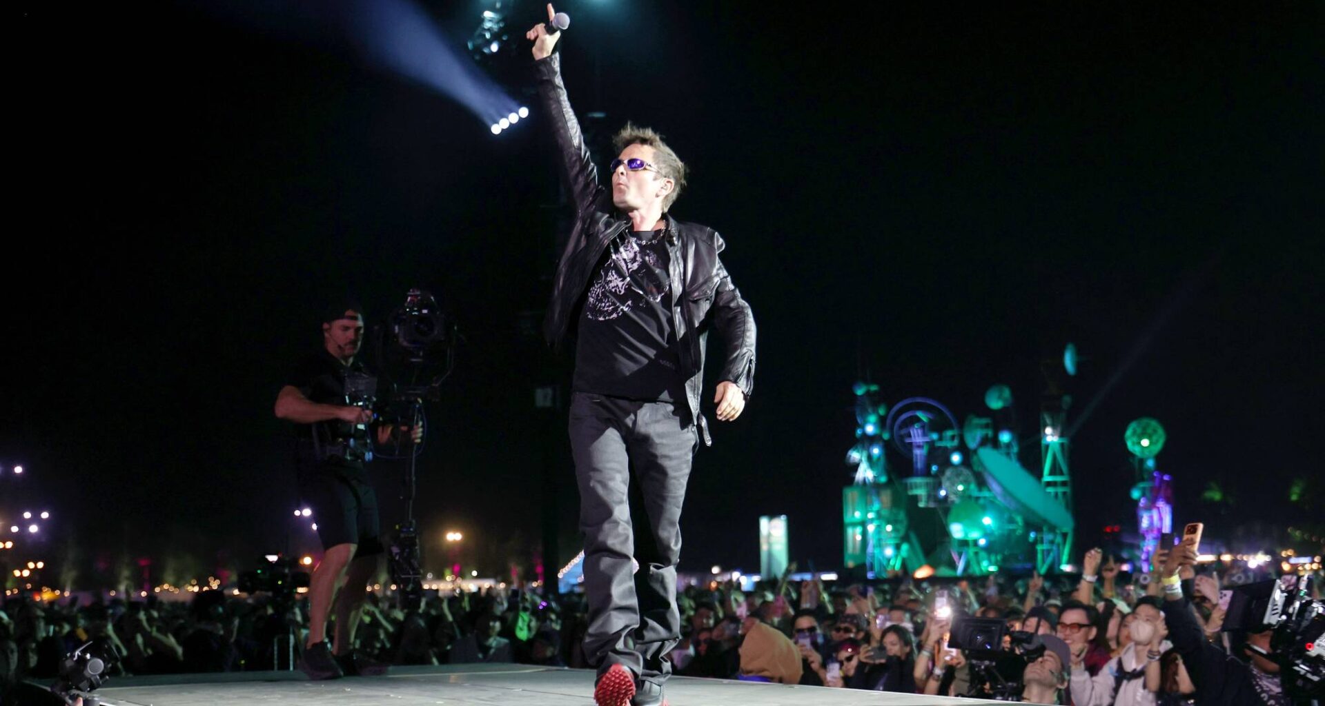 Watch Muse's Matt Bellamy make surprise appearance during Anyma's Coachella set