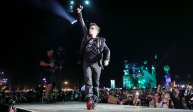 Watch Muse's Matt Bellamy make surprise appearance during Anyma's Coachella set