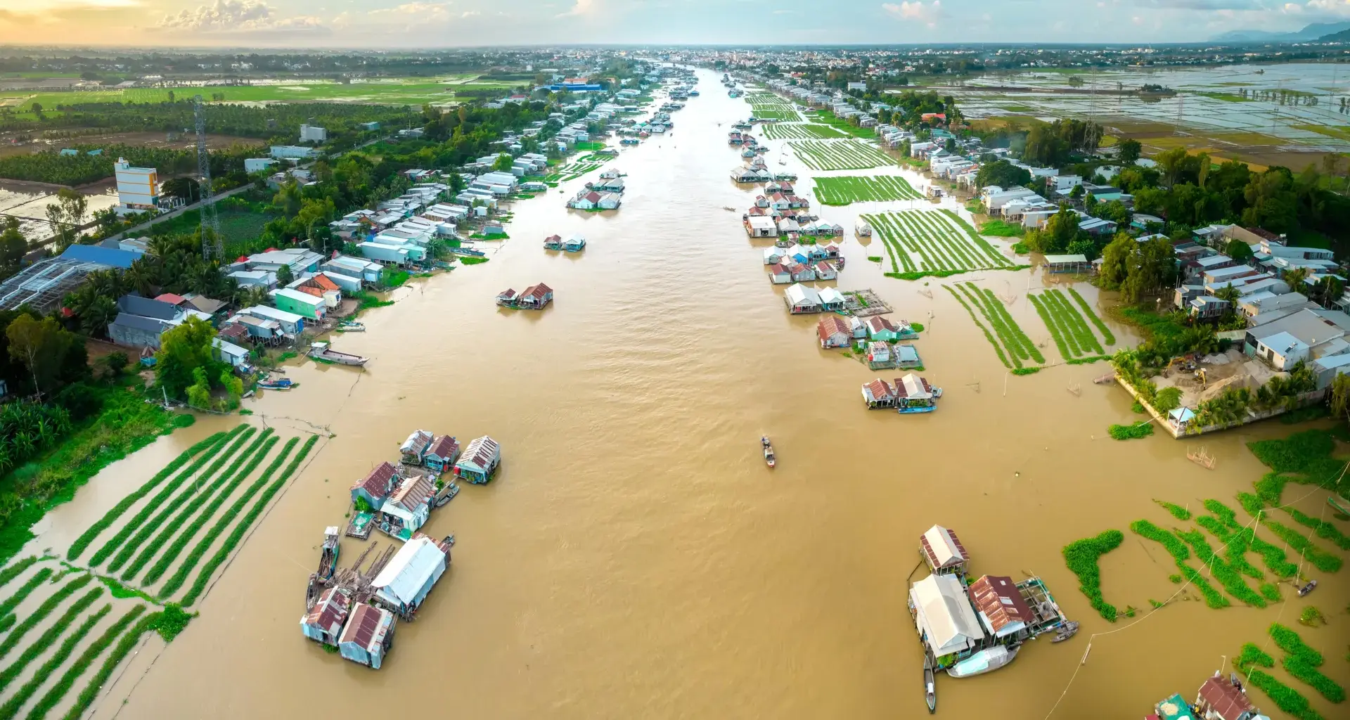 Hundreds of millions at risk as river deltas sink faster than rising seas