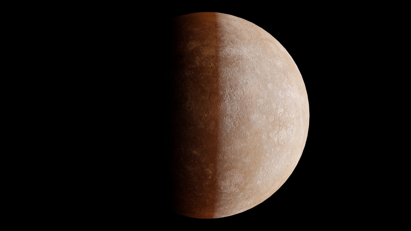 Mercury planet surface