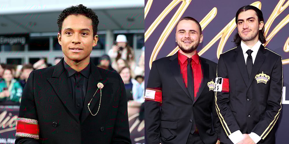 Michael Jackson’s Sons Prince & Bigi Support Their Cousin Jaafar Jackson at ‘Michael’ Movie World Premiere in Berlin! | Bigi Jackson, Celebrity Babies, Jaafar Jackson, Jackie Jackson, Jermaine Jackson, Juliano Valdi, KeiLyn Durrel Jones, Marlon Jackson, Michael, Michael Jackson, Miles Teller, Nia Long, Prince Jackson | Celebrity News and Gossip | Entertainment, Photos and Videos