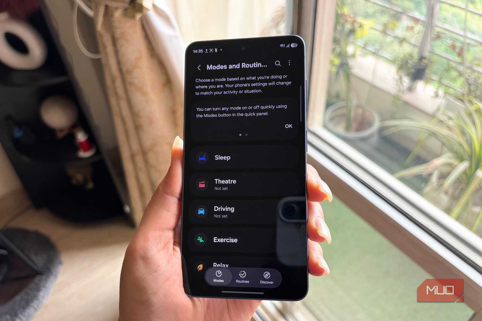 Modes and Routines on Samsung Galaxy S26