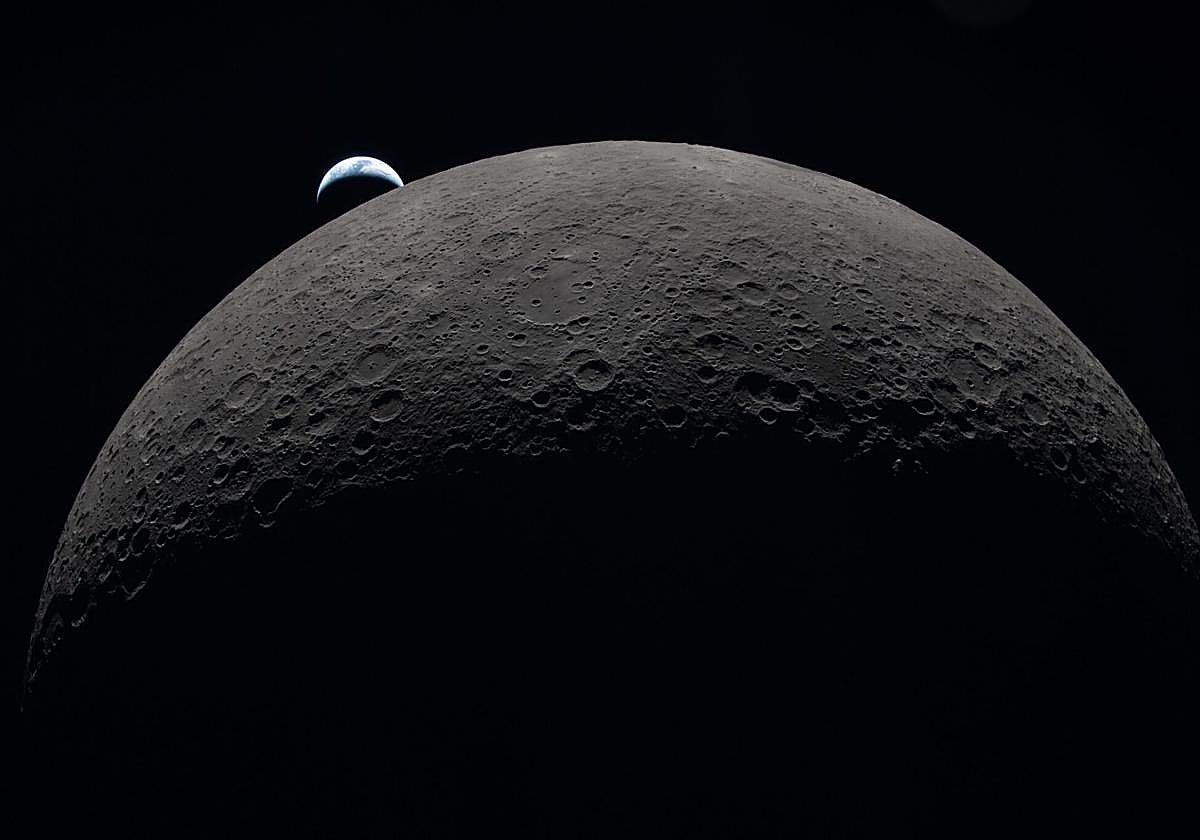 The moon
