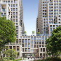Tour & Taxis Towers project. Brussels, 2026. Image © Reverso Studio MVRDV Obtains Construction Permit for Low-Carbon Mixed-Use Tour & Taxis Towers in Brussels - Image 5 of 42