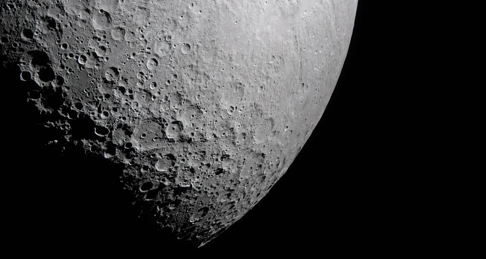 A peek at the far side of the moon photo of the day for April 20, 2026