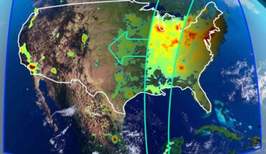 NASA satellite shows exactly where air pollution begins