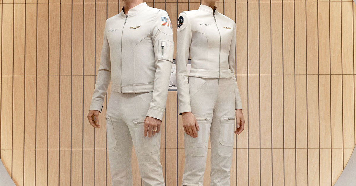Frontier fashion: Vast reveals flight suit, tests timepiece for commercial space station