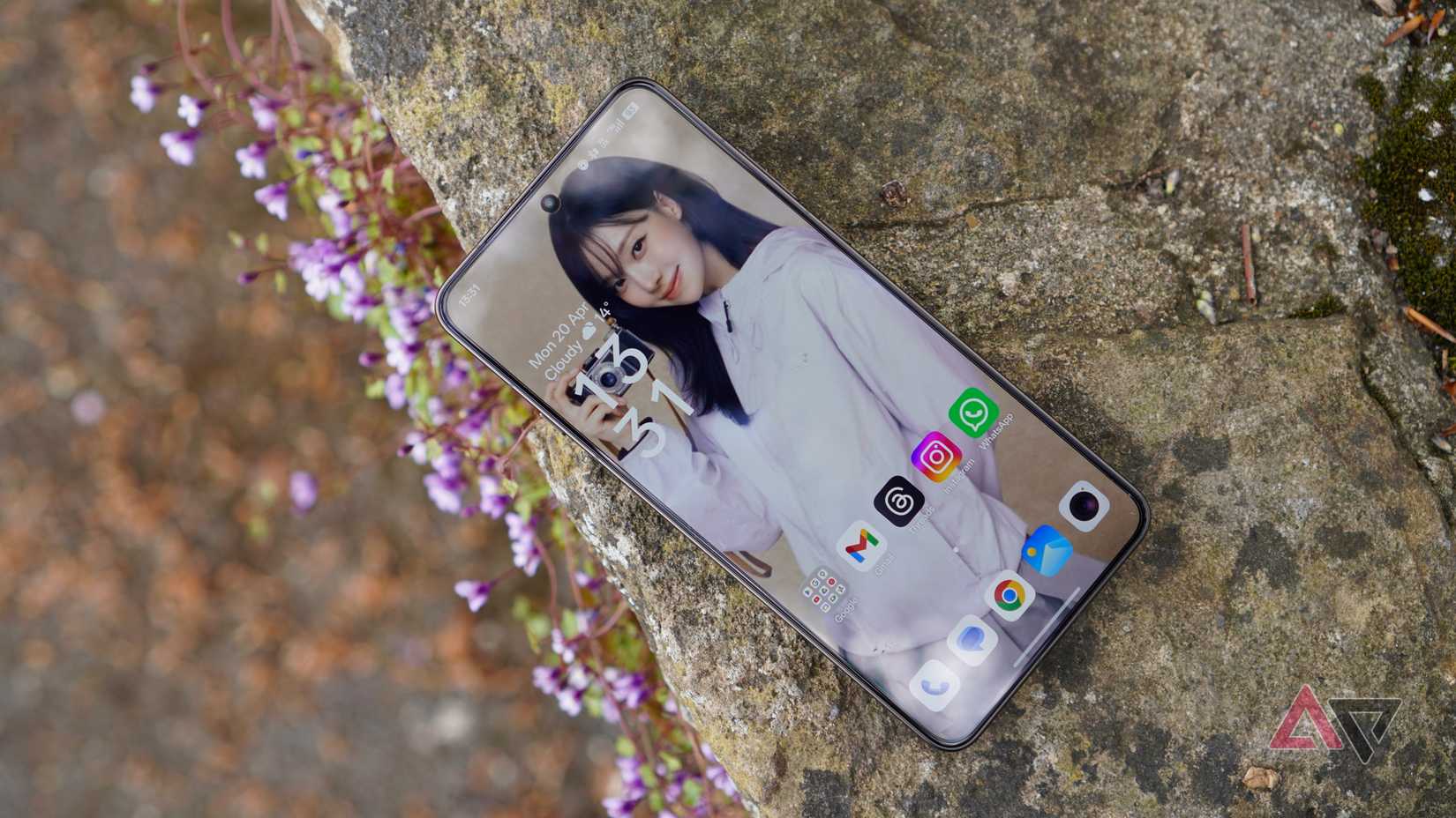 The Oppo Find X9 Ultra's screen