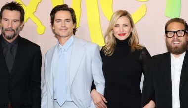 Cameron Diaz Joins Co-Stars Keanu Reeves, Matt Bomer, & Jonah Hill at ‘Outcome’ Premiere in NYC! | Alexandra Grant, Atsuko Okatsuka, Cameron Diaz, Cary Christopher, David Spade, Event Photos, Ivy Wolk, Jonah Hill, Keanu Reeves, Laverne Cox, Matt Bomer, Roy Wood Jr, Susan Lucci | Celebrity News and Gossip | Entertainment, Photos and Videos