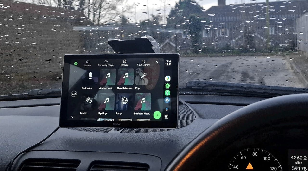 android auto display