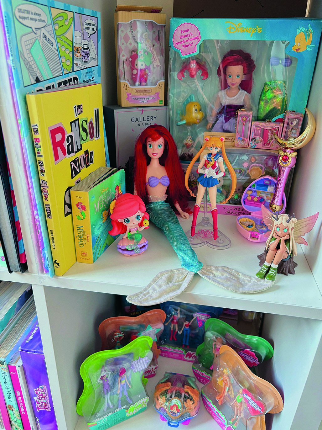 Gretel Lusky's art studio