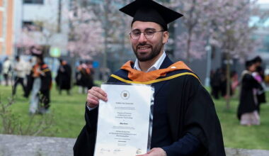 Palestinian tech student tops class at Dublin university