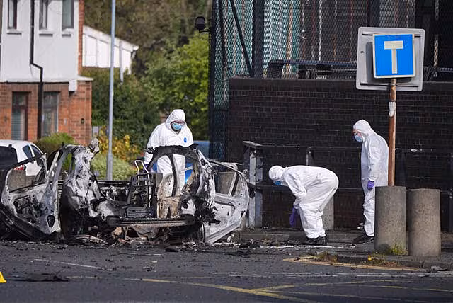 Dunmurry car explosion