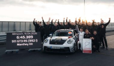 Porsche 911 GT3 RS WIth Manthey Kit Sets Nürburgring Lap Time