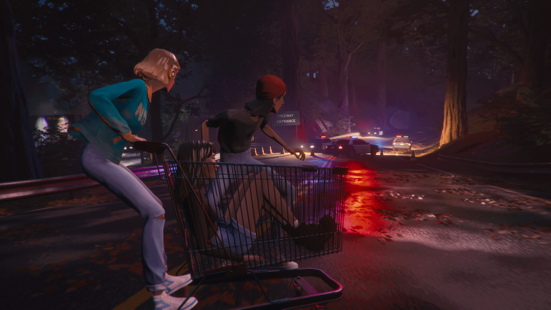 Screens from indie game Mixtape