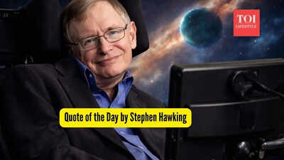 Quote of the Day by Stephen Hawking, “We are just an advanced breed of monkeys on a minor planet of a very average star. But we can understand the Universe. That makes us something very special ”