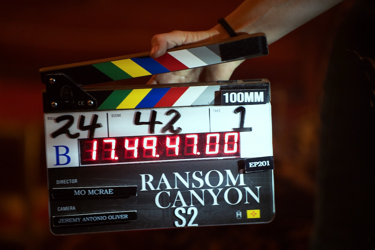 Ransom Canyon Season 2 Clapper Board Ransom Canyon Season 2 Clapper Board