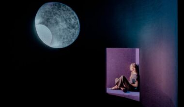 light and sound transform tubular office into an immersive relax room