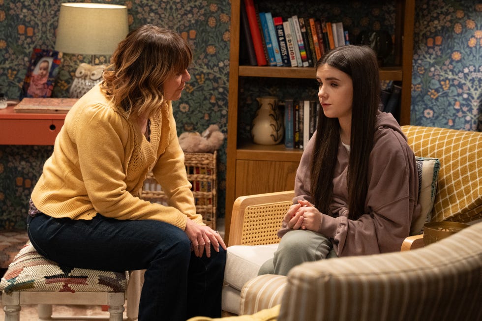 Rhona Goskirk, April Windsor, Emmerdale rhona goskirk, april windsor, emmerdale