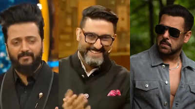 Riteish Deshmukh confirms Salman Khan's role in 'Raja Shivaji', Abhishek Bachchan's reaction goes viral - WATCH VIDEO
