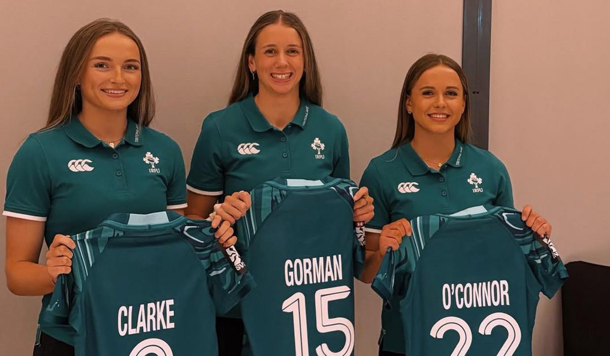 Hannah Clarke, Clare Gorman and Robyn O'Connor. in South Africa Pic: Hannah Clarke / Instagram