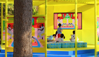 toguna world's nomadic temple for collective visioning